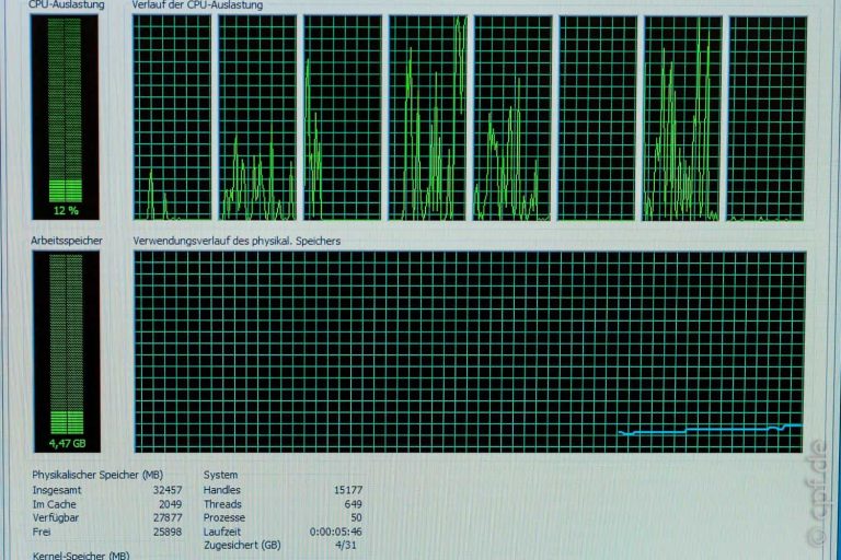 Wir bauen einen Computer – Impressionen mit Windows 7